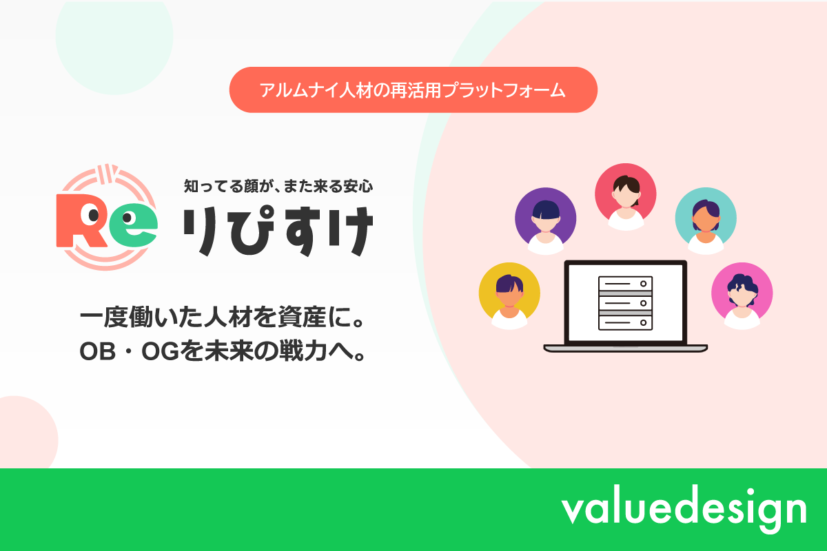 バリューデザイン、デジタルギフトを活用したHR領域の新サービス 「りぴすけ」の提供を開始