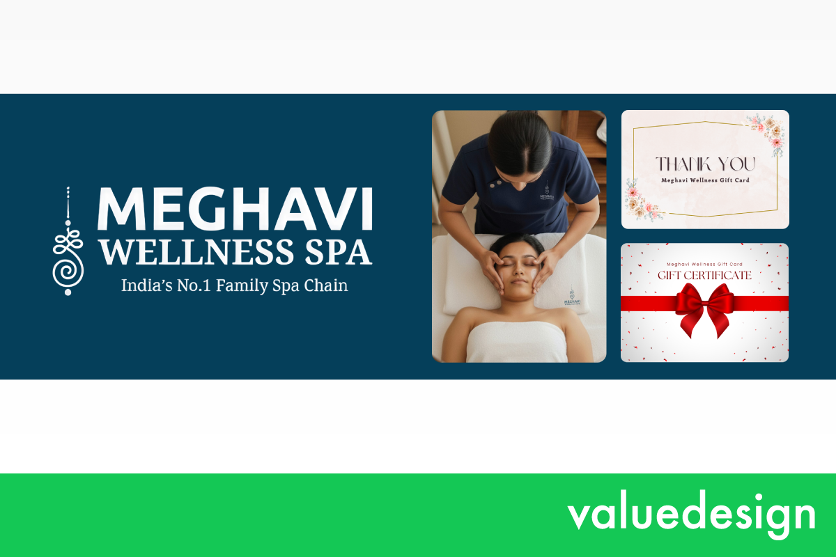 バリューデザイン・インド、インドの大手ウェルネス・セラピーブランドの一つ「Meghavi Wellness Spa」のデジタルギフト発行・販路拡大を支援